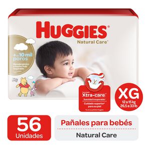 Natural-Care-Pañal-Unisex-Talla-XG-56-Unidades-imagen