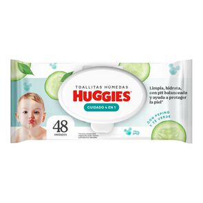 Toallas-H&uacute;medas-Huggies-One-&-Done-48U-imagen