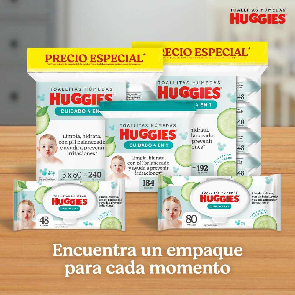 Toallas-H&uacute;medas-Huggies-One-&-Done-48U-imagen-2