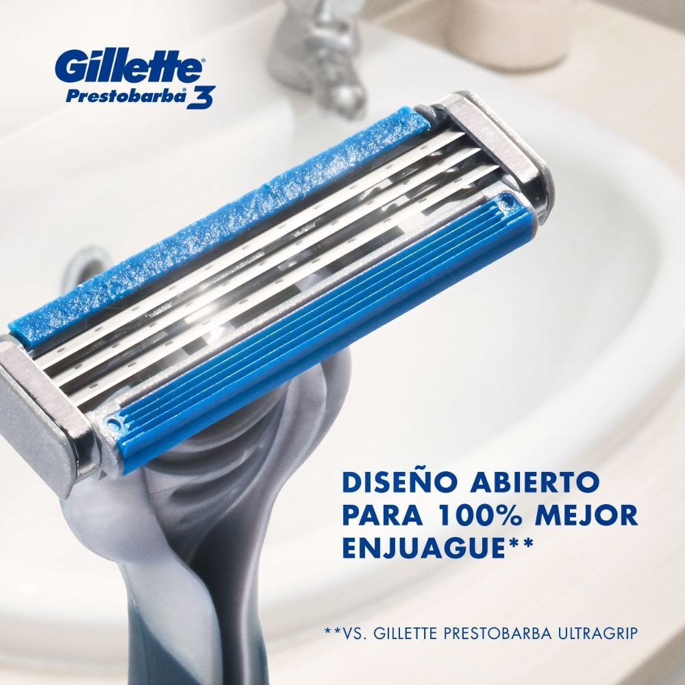 Máquinas-para-afeitar-Prestobarba3-8-Unidades-imagen-2