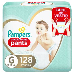 Pañales-Premium-Care-Pants-Talla-G,-128-Unidades-imagen
