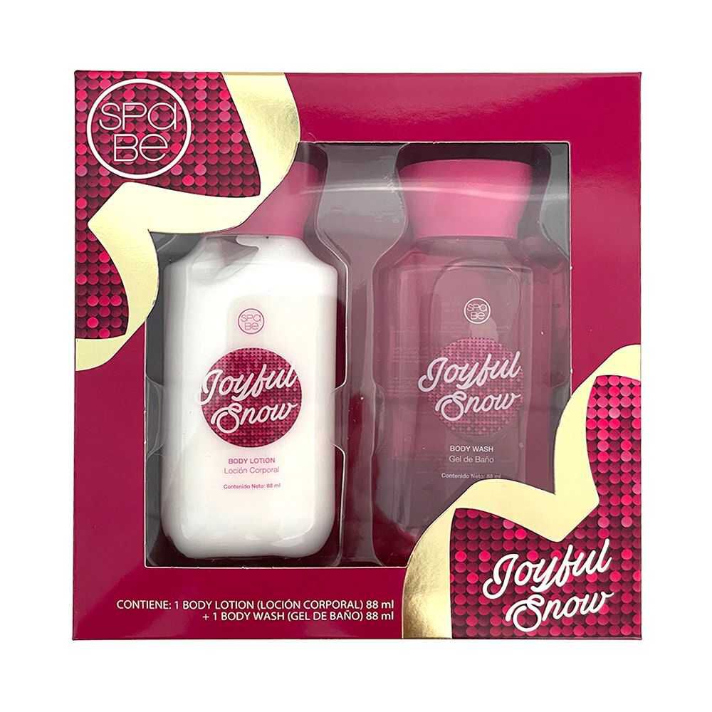 Set-Joyful-Snow-Loci&oacute;n-Corporal-88ml-+-Shower-Gel-88ml-imagen-2