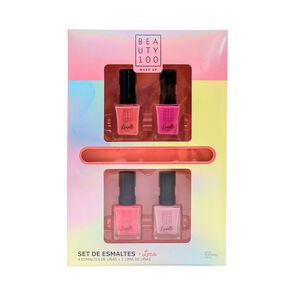 Esmaltes-tonos-rosados-x-4-+-Lima-imagen