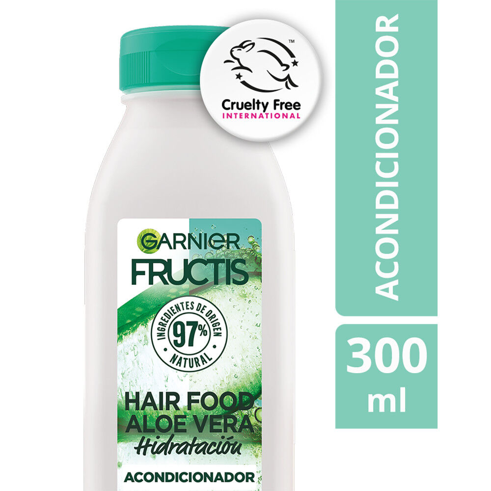Garnier-Hair-Food-Acondicionador-Aloe-Vera-Hidratación-Cabello-Deshidratado-300-mL-imagen-1