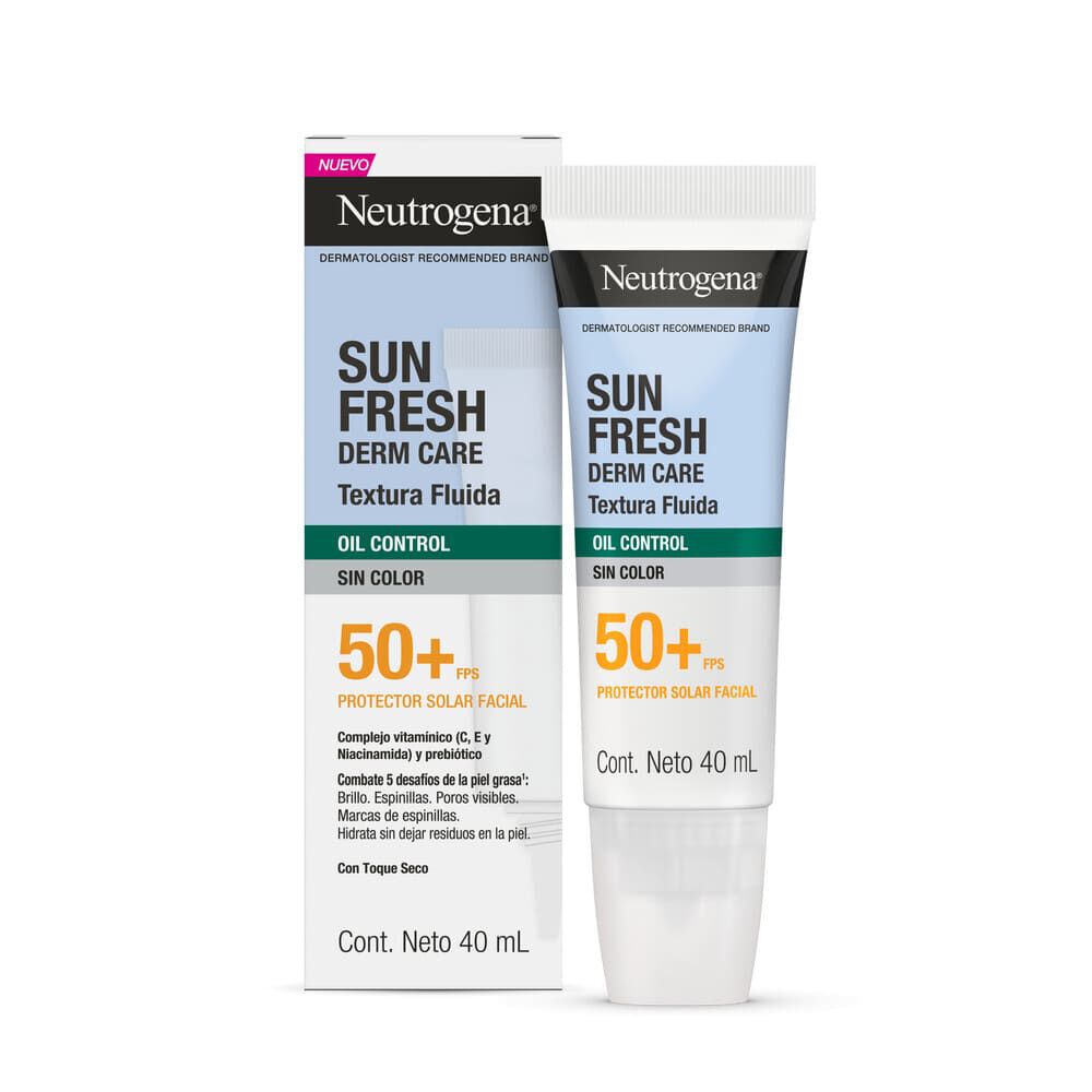 Protector-Solar-Facial-Neutrogena-Sun-Fresh-Oil-Control-Fluido-Sin-Color-FPS-50+-40-mL-imagen-2