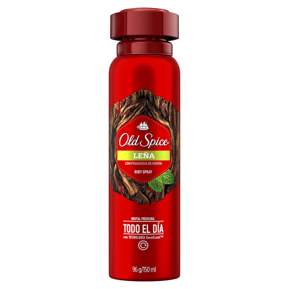 Leña-Con-Fragancia-De-Menta-Desodorante-150-ml-imagen-1