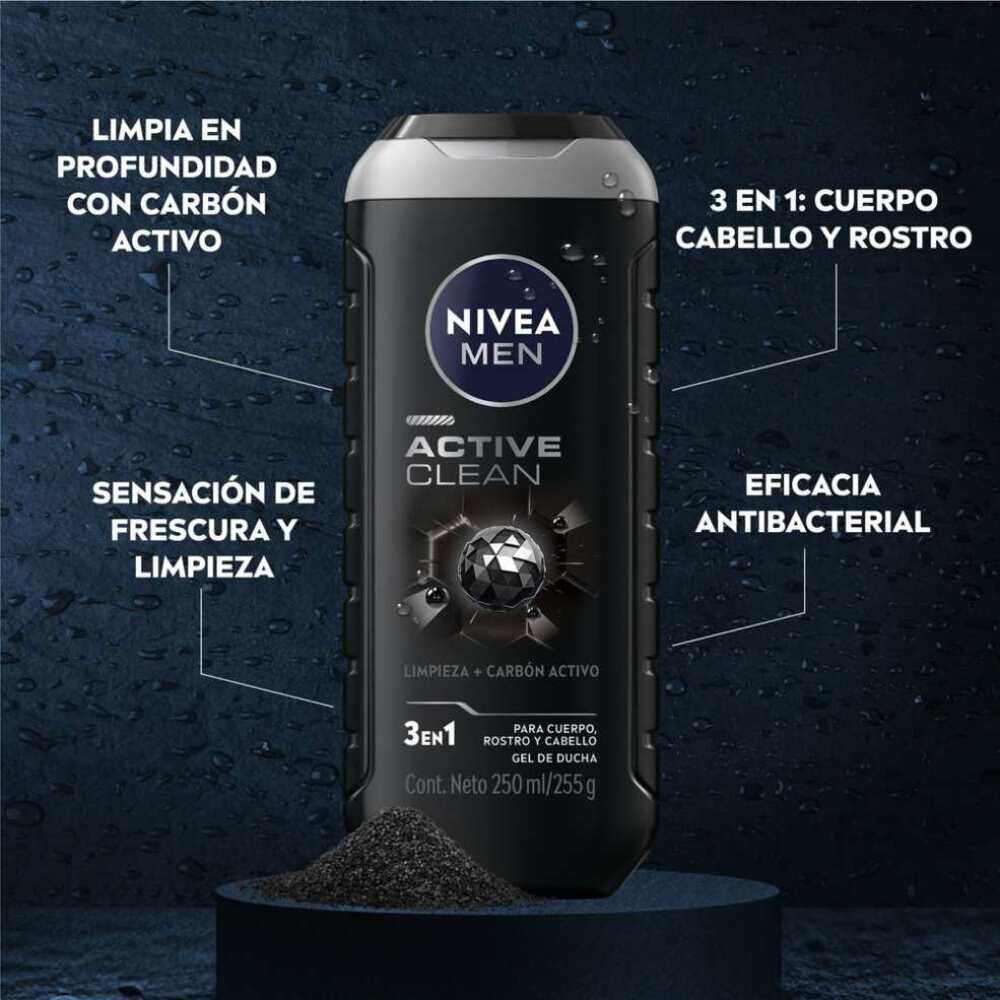 Gel-de-Ducha-Nivea-Men-Active-Clean-250-mL-imagen-3