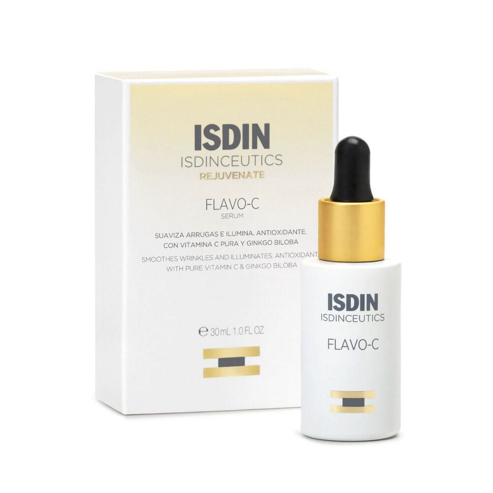 Isdinceutics-Flavo-C-Serum-Antioxidante-con-Vitamina-C-y-Ginkgo-Biloba-30-mL-imagen-1
