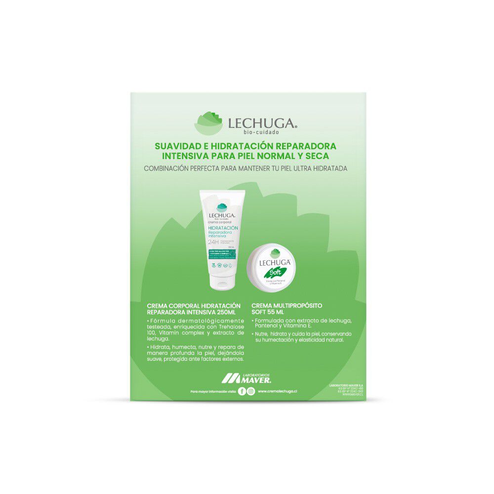 Estuche-Suavidad-&-Hidratación,-Crema-multipropósito-clasica-55ml-+-crema-de-cuerpo-intensiva-250ml-imagen-2